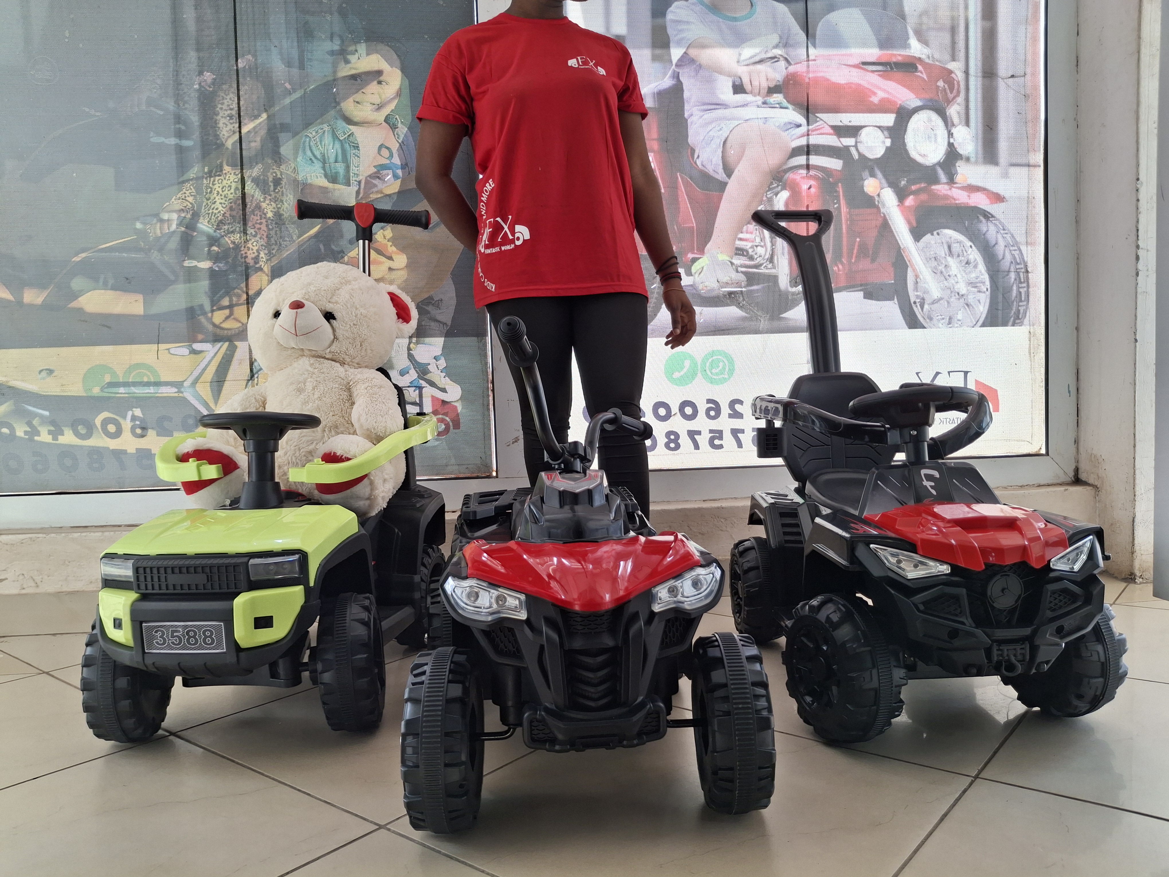 pull and push car